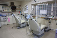 ササキ歯科医院の診察室